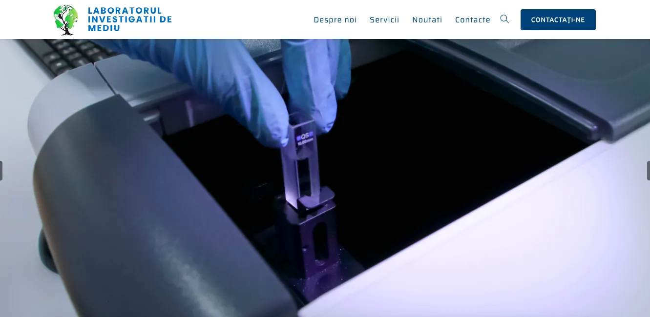 Labmediu.md — сайт лаборатории анализа воды